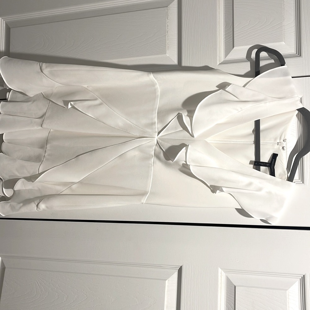BCBG white dress